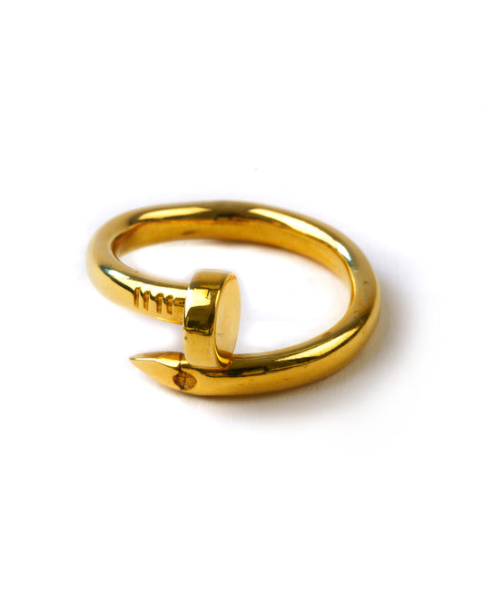 18K Yellow Gold Marrakesh Nail Ring